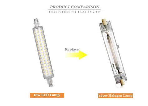 R7s Led 78mm 118mm Floodlight Corn Bulb 2835 Smd 12w 16w Waterproof