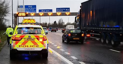 Man Rushed To Hospital With Serious Injuries After M62 Smash