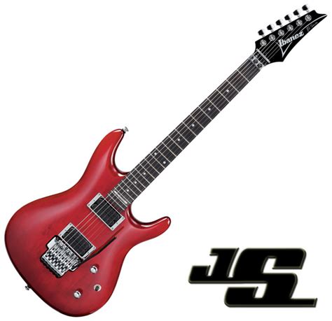 Disc Ibanez Js Joe Satriani Signature Electric Guitar Trans Red