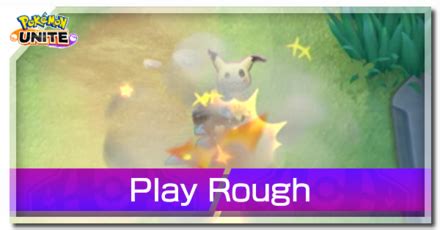 Play Rough Mimikyu Move Effect And Cooldown Pokemon UNITEGame8