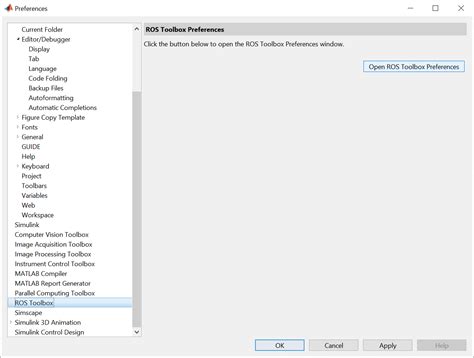 Switching Between Ros Middleware Implementations Matlab And Simulink