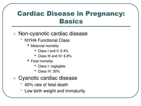 Ppt Approach To Cardiac Disease In Pregnancy Powerpoint Presentation