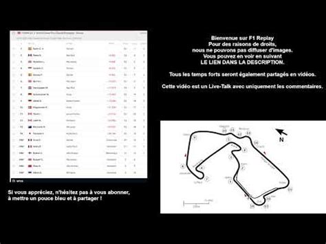 F1 Replay Course Du Grand Prix Du Grande Bretagne 2022 Live Talk