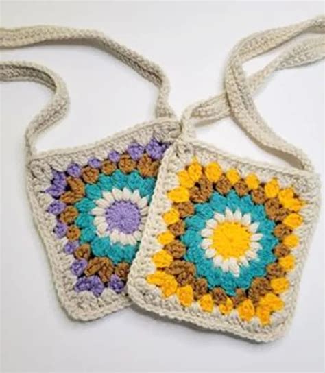 Free Crochet Granny Square Bag Patterns To Make A More Crafty Life