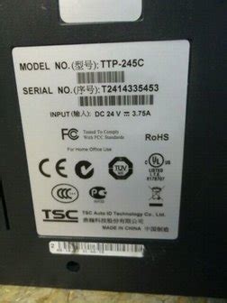 Tsc Ttp C Thermal Shippinglabel Printer Ethernet Usb Mileservices