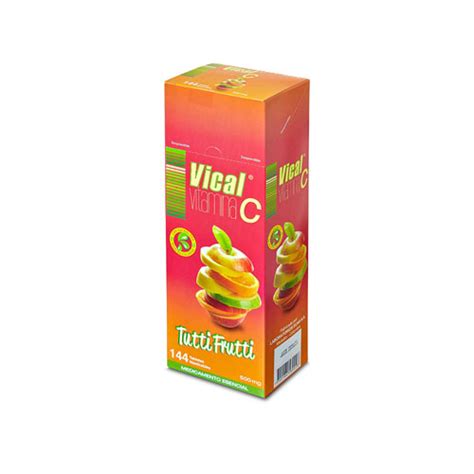 Drogas Sands Vitamina C Vical Tutti Frut Caja X 144 Tabs