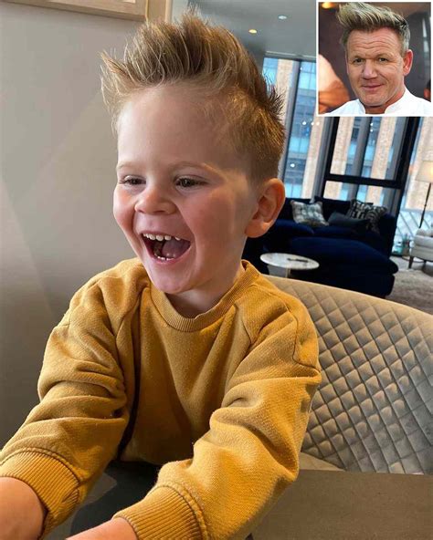 Gordon Ramsay's Son Oscar, 2, Looks Just Like Dad after New Haircut