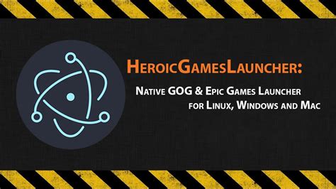 Native Gog Epic Games Launcher For Linux Windows And Mac