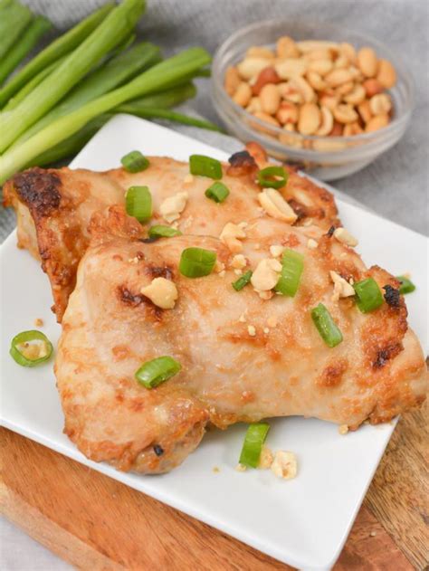 How To Make Keto Low Carb Thai Baked Peanut Chicken Recipe