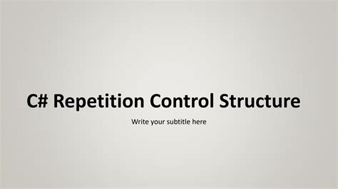 Solution Lesson04 Repetition Control Structure Studypool