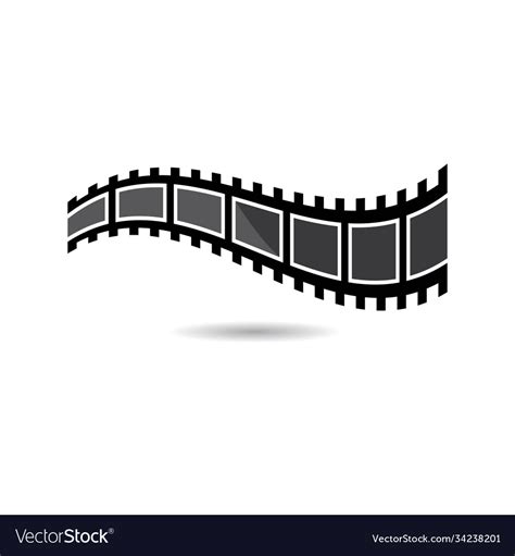 Film Strip Logo Images Royalty Free Vector Image