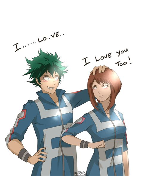 Deku X Uraraka By Kuraidoreiesu On Deviantart