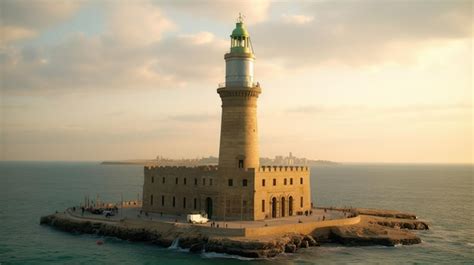 Premium AI Image | lighthouse of alexandria