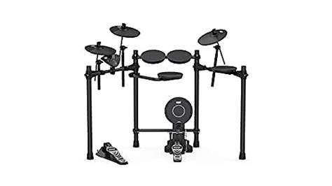 Kat Percussion Electronic 5 Piece Drum Set Black Kt 100 Reverb