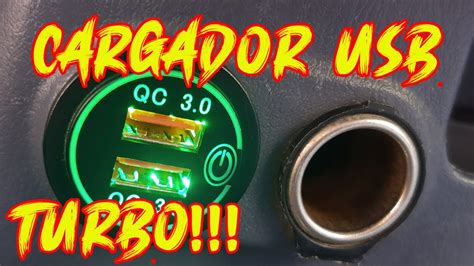 Como Instalar Un Cargador Usb Para Auto Turbopower Lalos Garage