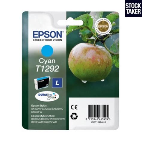 Genuine Epson T01291 T1292 T1294 T1295 Select Ink Cartridges Apple