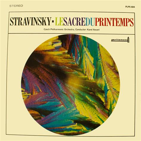 Stravinsky Le Sacre Du Printemps Album By Czech Philharmonic