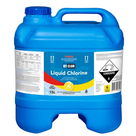 HY CLOR LIQUID CHLORINE Hyclor