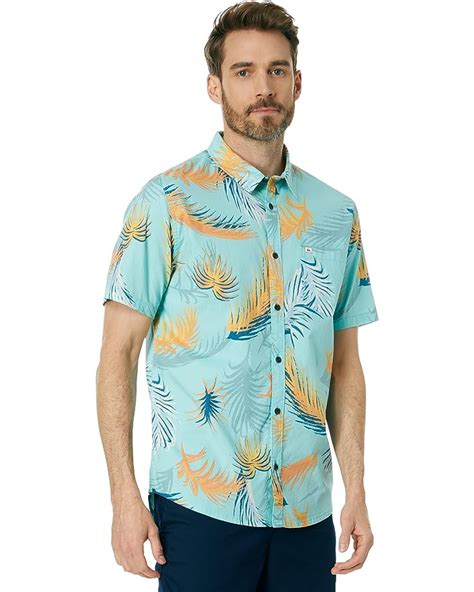 Quiksilver Tropical Glitch Short Sleeve Woven 6pm