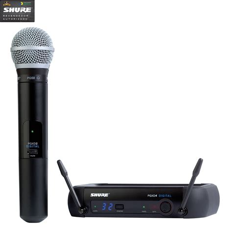 Microfone Sem Fio Da Shure - Microfone Sem Fio Digital PGXD-24BR/PG58 X8B - Shure | Microfones Sem ...
