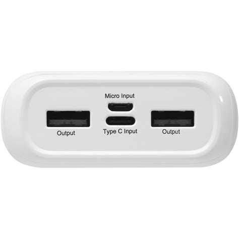 Bullet Electro 20.000 mAh recycled plastic power bank | PrintSimple