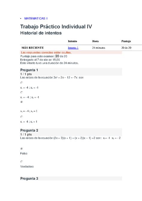 Trabajo Practico Ind Iv Matematicas Ii Matematicas Ii Trabajo