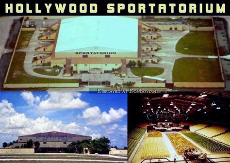 1970's and 1980's - Hollywood Sportatorium by Don Boyd | Hollywood florida, Old florida, Miami ...