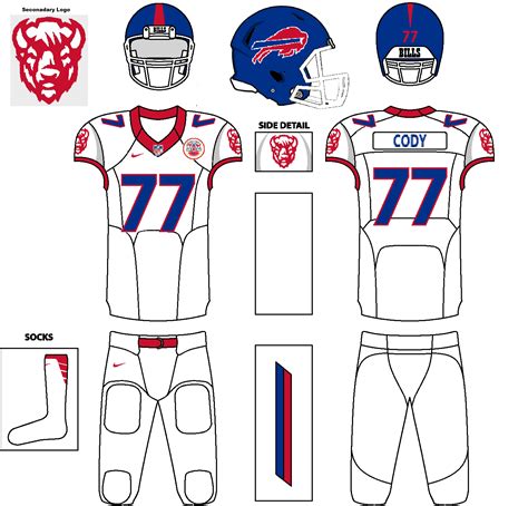 Bills Uniform Concepts - The Stadium Wall - Two Bills Drive