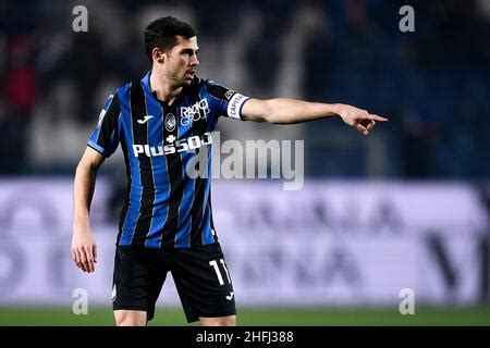 Bergamo Italy 16 January 2022 Marten De Roon Of Atalanta BC In