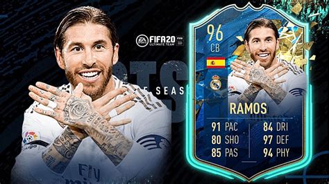 Fifa 20 Sergio Ramos 96 Totssf Player Review I Fifa 20 Ultimate Team