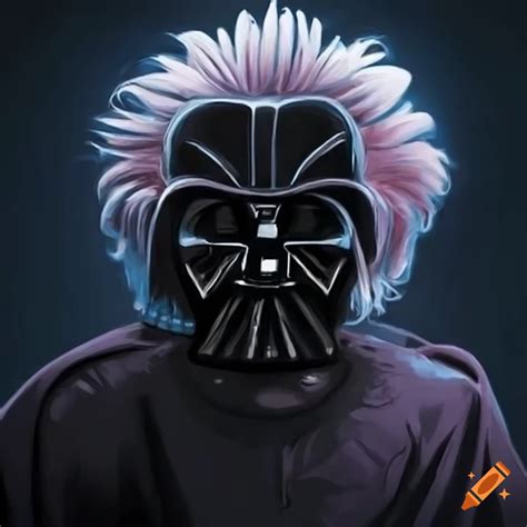 Artistic Portrayal Of Einstein As Darth Vader On Craiyon