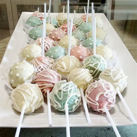 Pastel Coloured Cake Pops Sweet House Studios Gold Coast