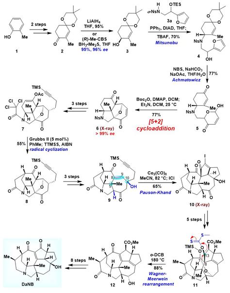 52 New Breakthrough The First Total Synthesis Of Alkaloid Danb Inews