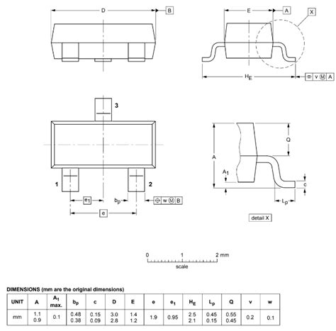 Mmbta D Transistor Pnp A V Sot