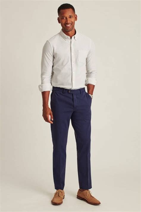 What Shoes To Wear With Chinos 11 Modern Mens Chino Outfits In 2023 Blue Chinos Men Chinos