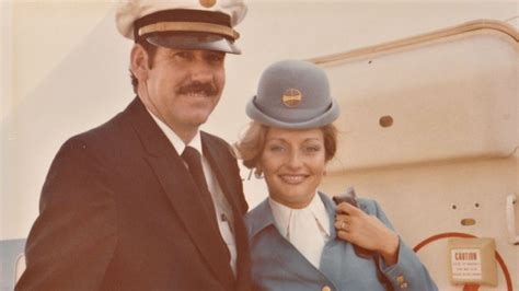 She was a Pan Am flight attendant, he was a pilot. Their inflight ...