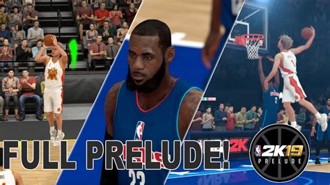 Full Nba K Mycareer Prelude Gameplay Playing Against Lebron James