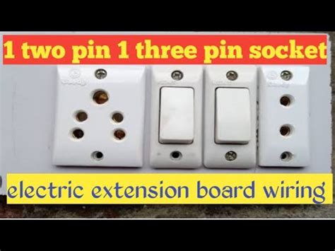 How To Make Extension Board Electric Extension Board Connection