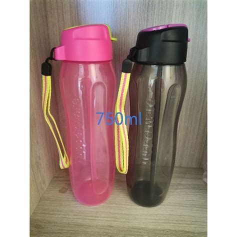 Tupperware Slim Eco Bottle With Straw Ml Pc Shopee Malaysia