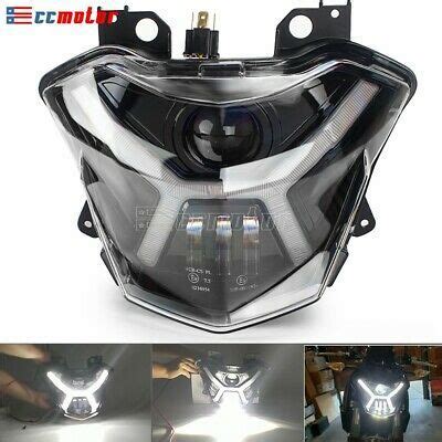 Led Drl Headlights For Kawasaki Versys X Abs Z E Mark