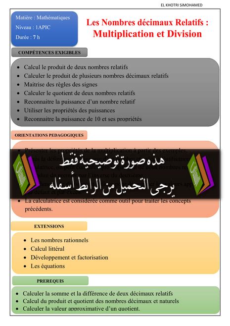 Op Rations Sur Les Nombres En Criture Fractionnaire Apic Math