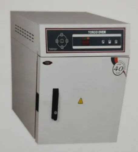 50 250 Degree Celsius Mild Steel Yorco Hot Air Oven For Laboratory