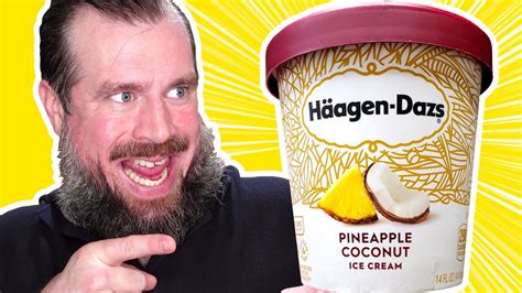 Haagen Dazs Pineapple Coconut Ice Cream A Tropical Island Voyage