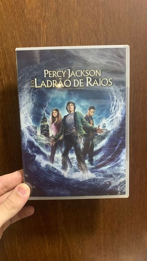 Dvd Percy Jackson e O Ladrão de Raios original Item Info Eletro