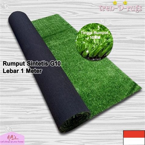 Jual Karpet Rumput Sintetis Palsu Artificial Grass Golf Taman Tebal 10