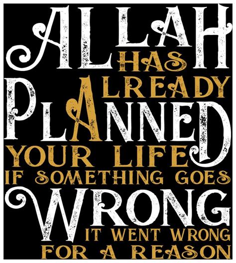 Buy 5 Ace Allah Has Already Planned Islamic Wall Sticker Paper Poster Online At Low Prices In