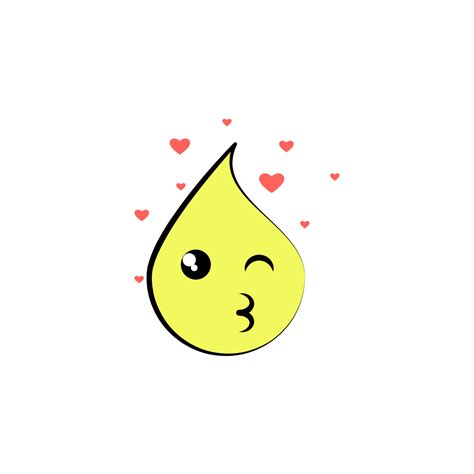 emoji kiss vector icon illustration 23196098 Vector Art at Vecteezy