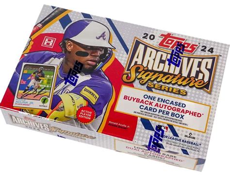 Mlb Topps Archives Signature Series Baseball Trading Card Hobby