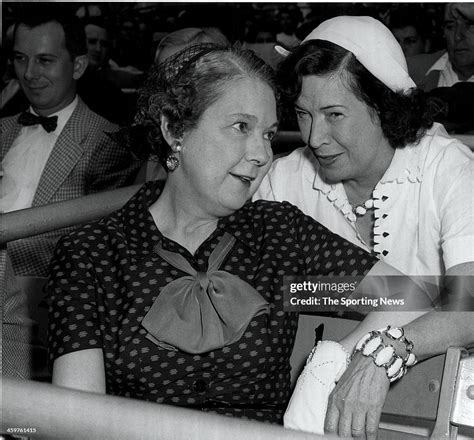 Mrs Eleanor Gehrig Wife Of New York Yankees Hall Of Fame Player Lou