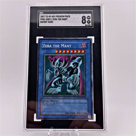 Yugioh Zera The Mant Premium Pack Secret Rare Pp En Konami